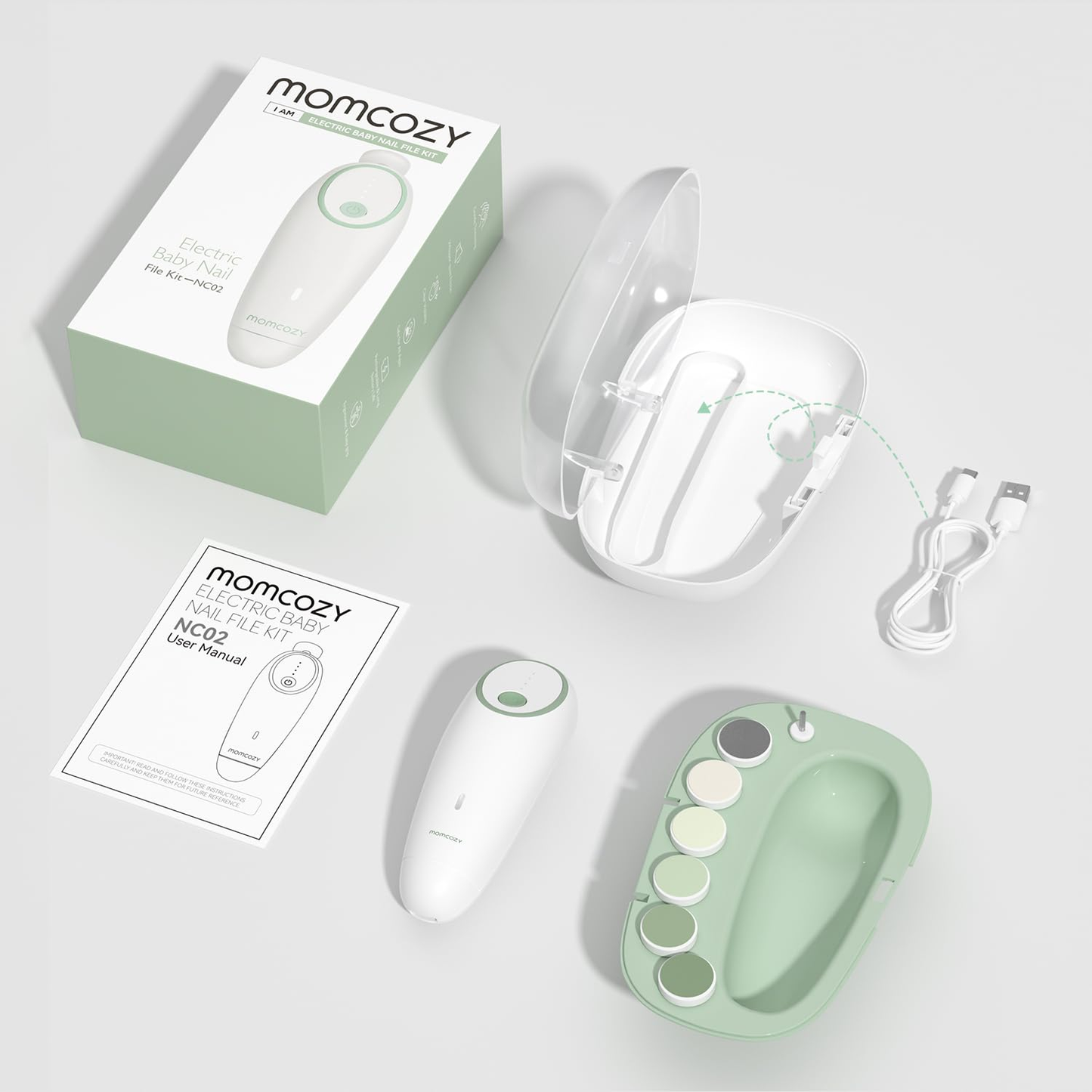 Momcozy™ Electric Baby Nail Care Set