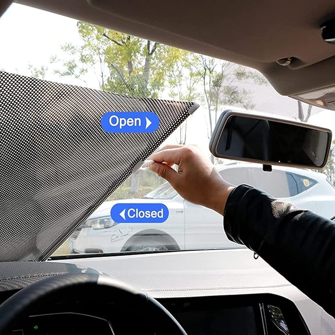 Magnetic Car Window Privacy Sunshade Curtain – Universal Fit